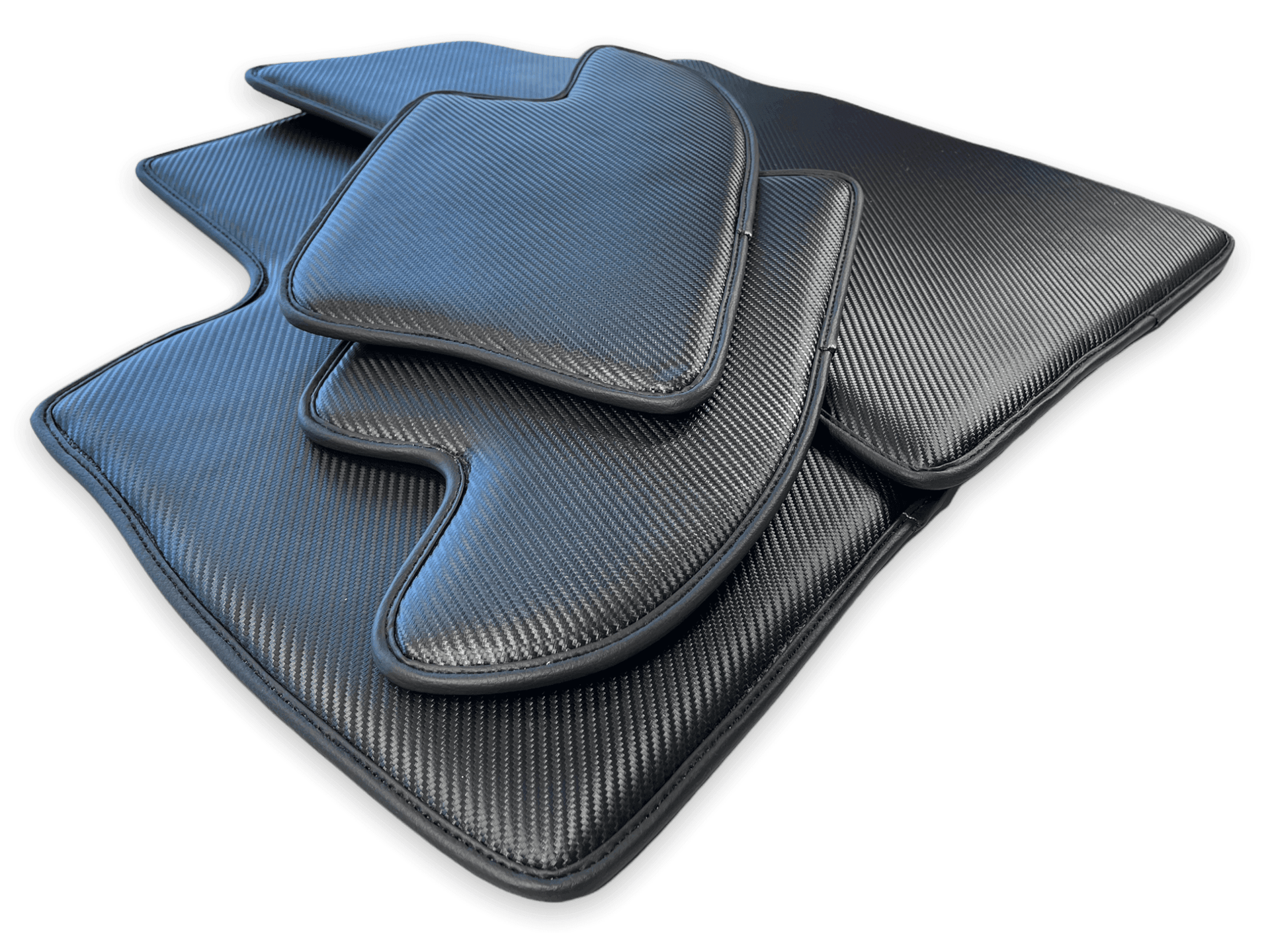 Carbon Fiber Floor Mats For Bentley Continental GT (2011–2018) - AutoWin