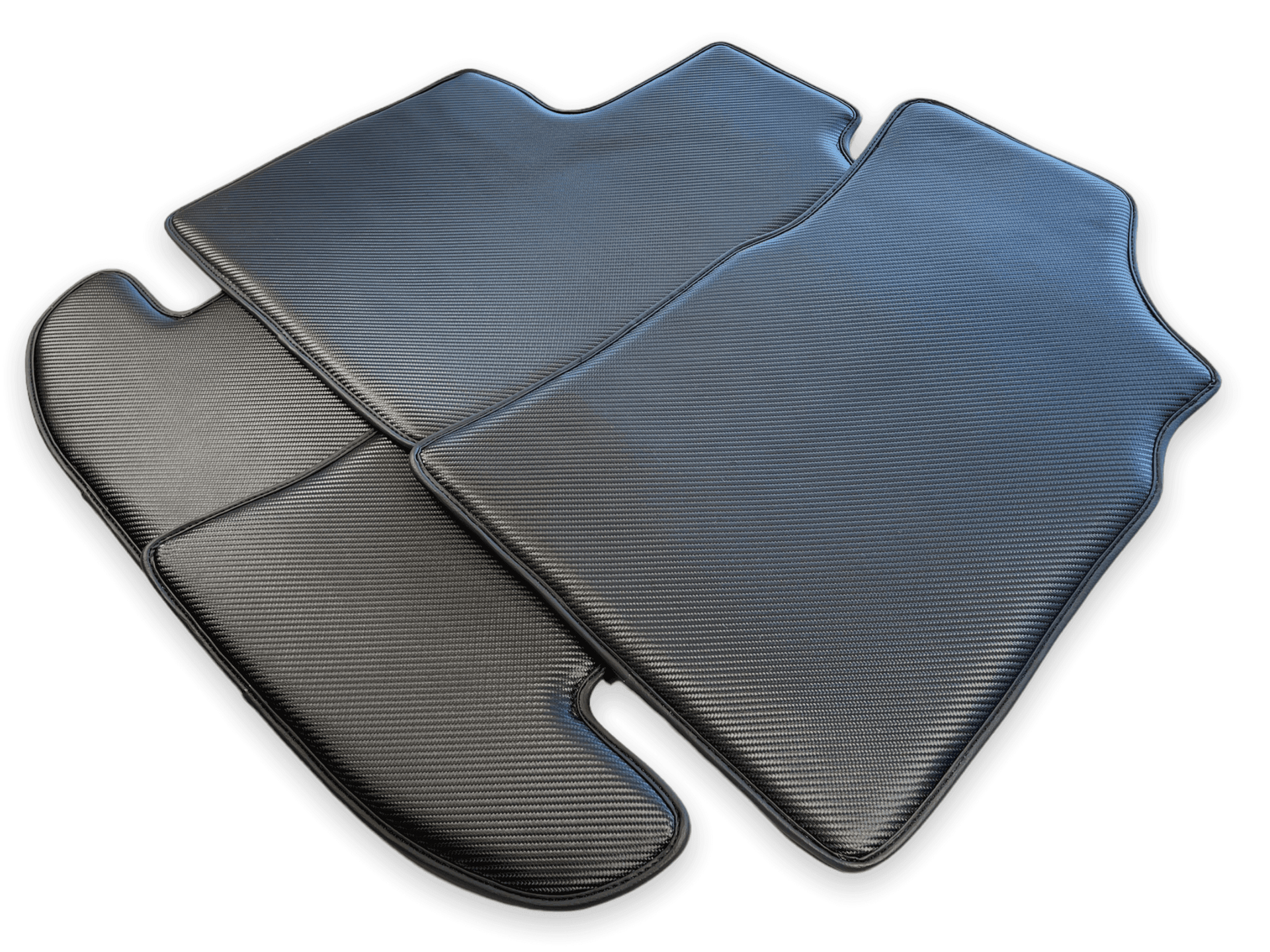 Carbon Fiber Floor Mats For Bentley Continental GTC (2011-2018) - AutoWin