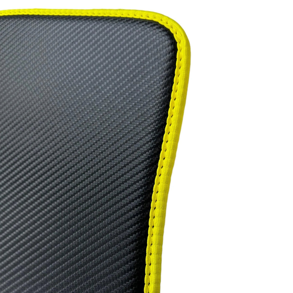 Carbon Floor Mats For Ferrari 812 Superfast (2018-2023) with Yellow Trim - AutoWin