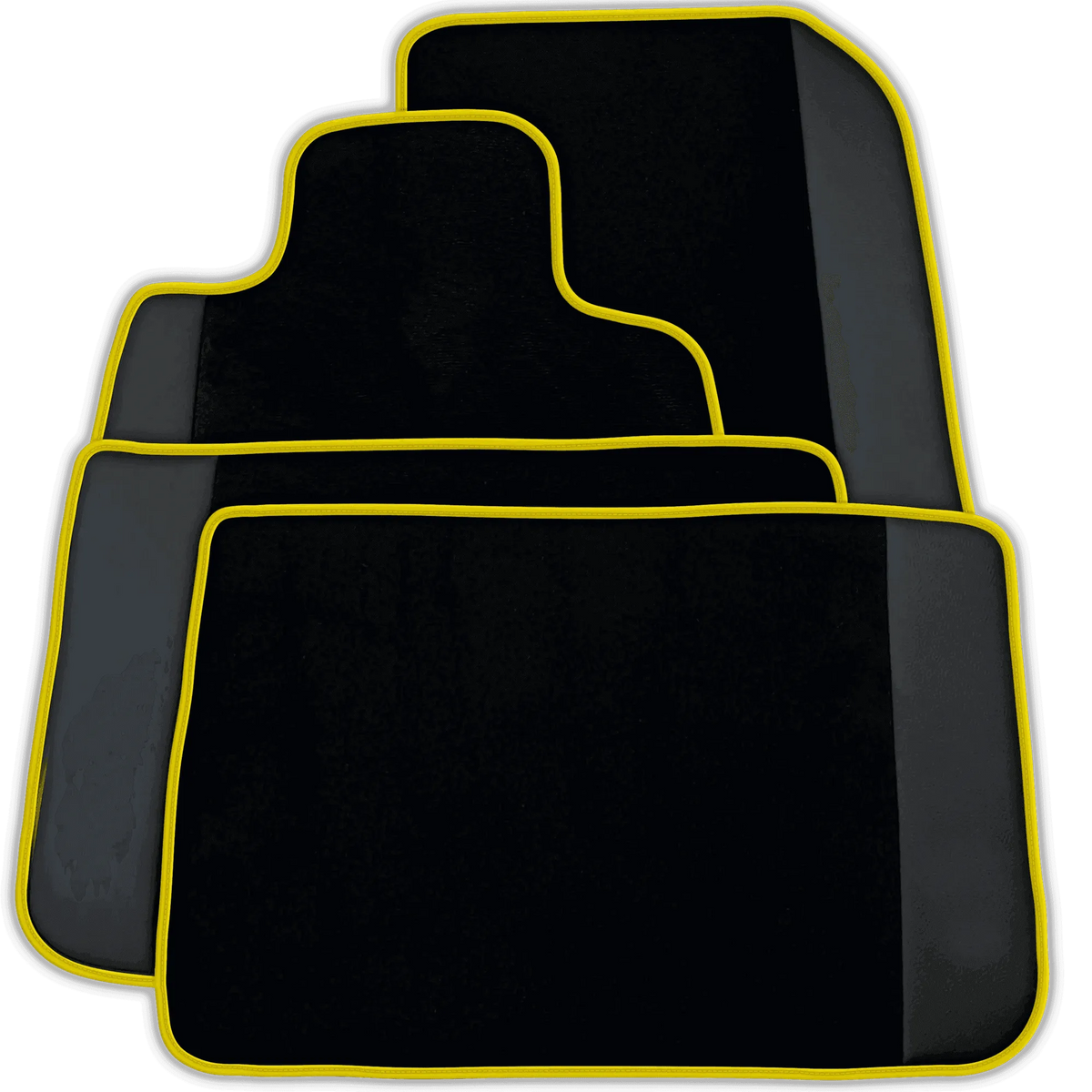 Custom Black Floor Mats for Rolls Royce Spectre (2023-2024) Various Trim Colors