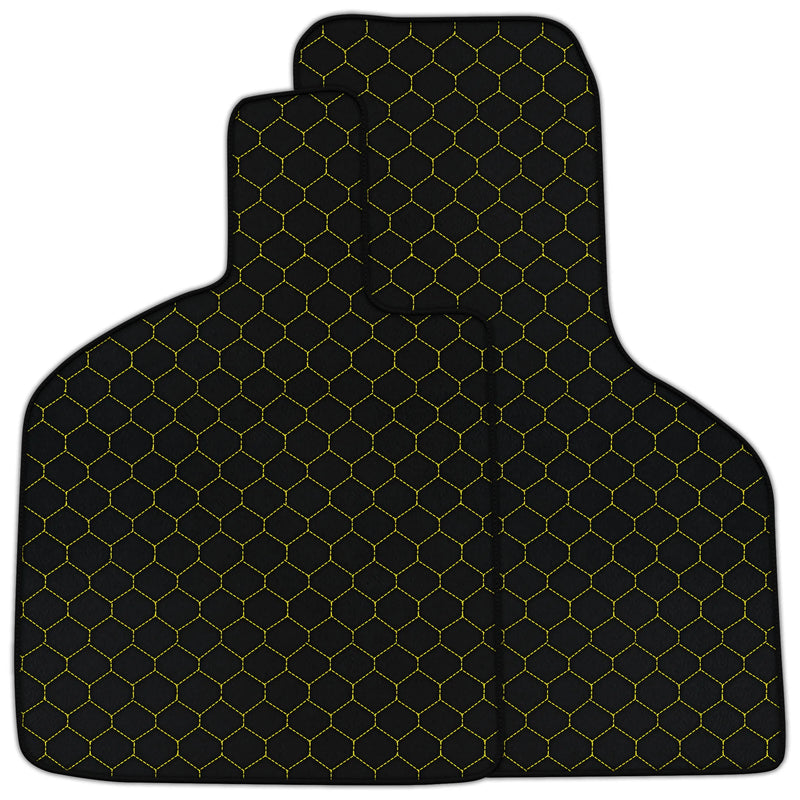 tappetini auto in pelle personalizzabili con pattern esagonale per Lamborghini Huracan STO (2021-2024)