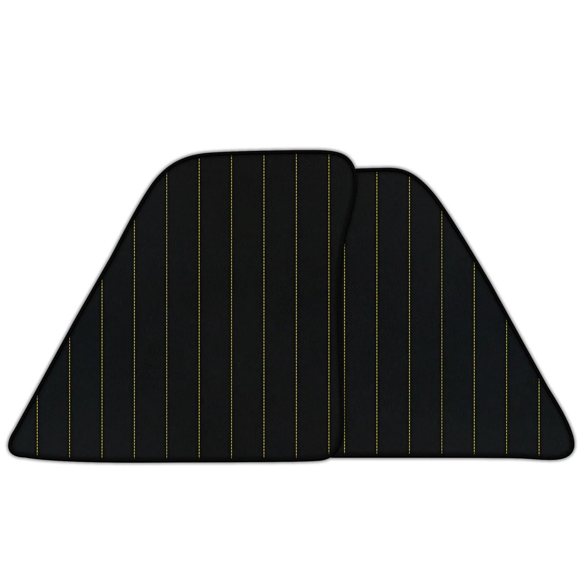 Customizable Leather Floor Mats with Line Pattern for Ferrari 296 GTB (2022-2027)
