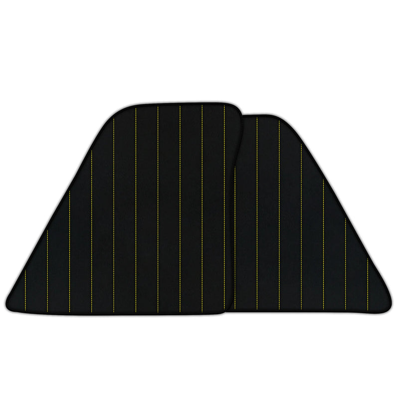Tapis de sol en cuir personnalisables avec motif ligne