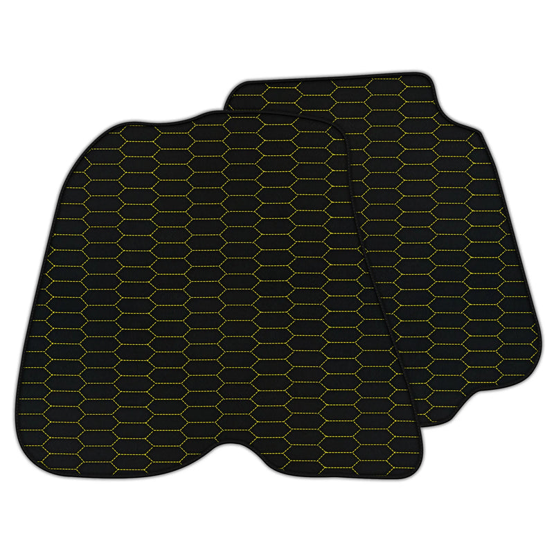 Tappetini in pelle personalizzabili con motivo Raptor Hex