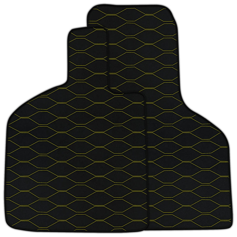 Alfombrillas de coche de cuero personalizables con patrón hexagonal Viper para Lamborghini Huracan Tecnica (2022-2024)