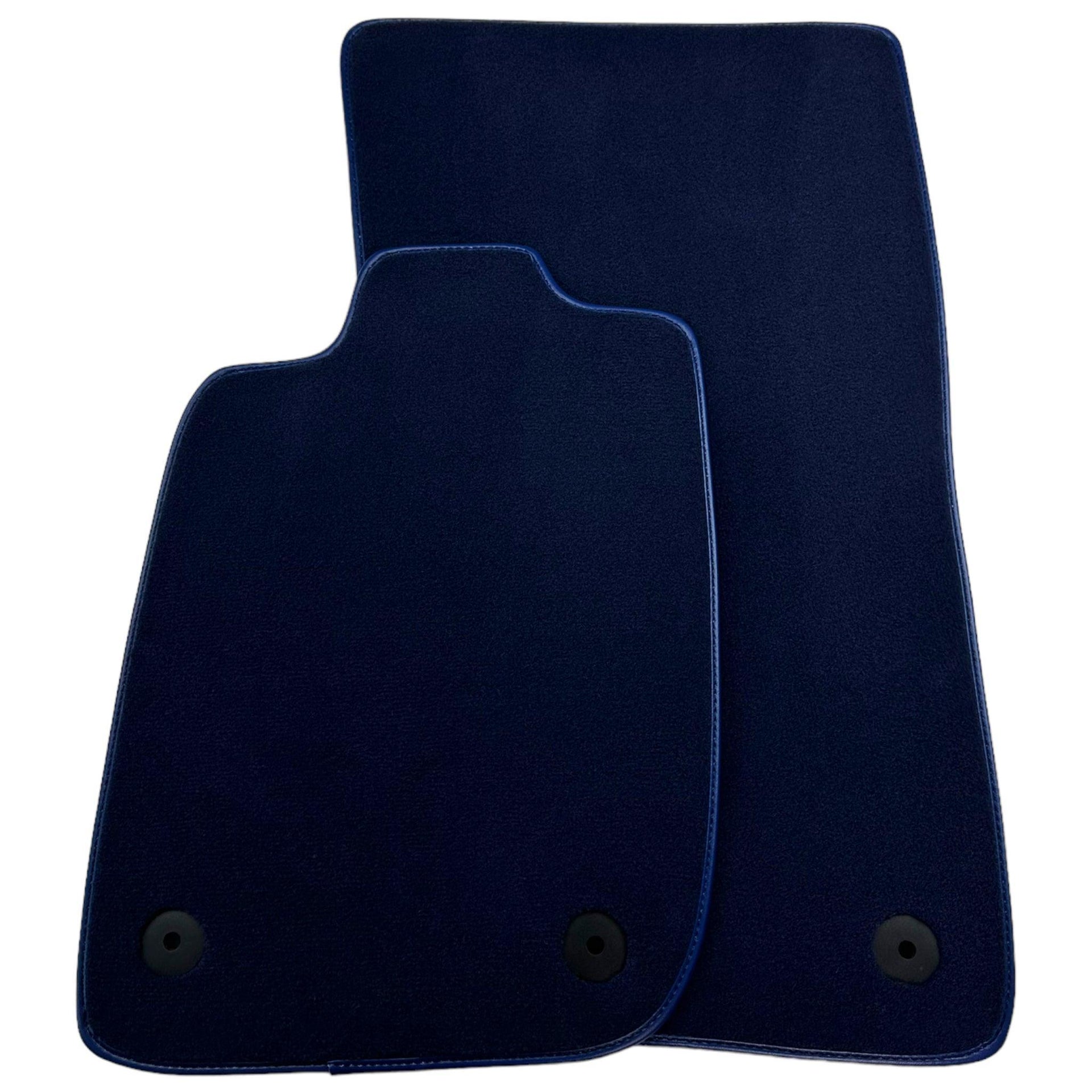 Dark Blue Floor Mats For Bentley Continental GTC Convertible (2018–2023) - AutoWin
