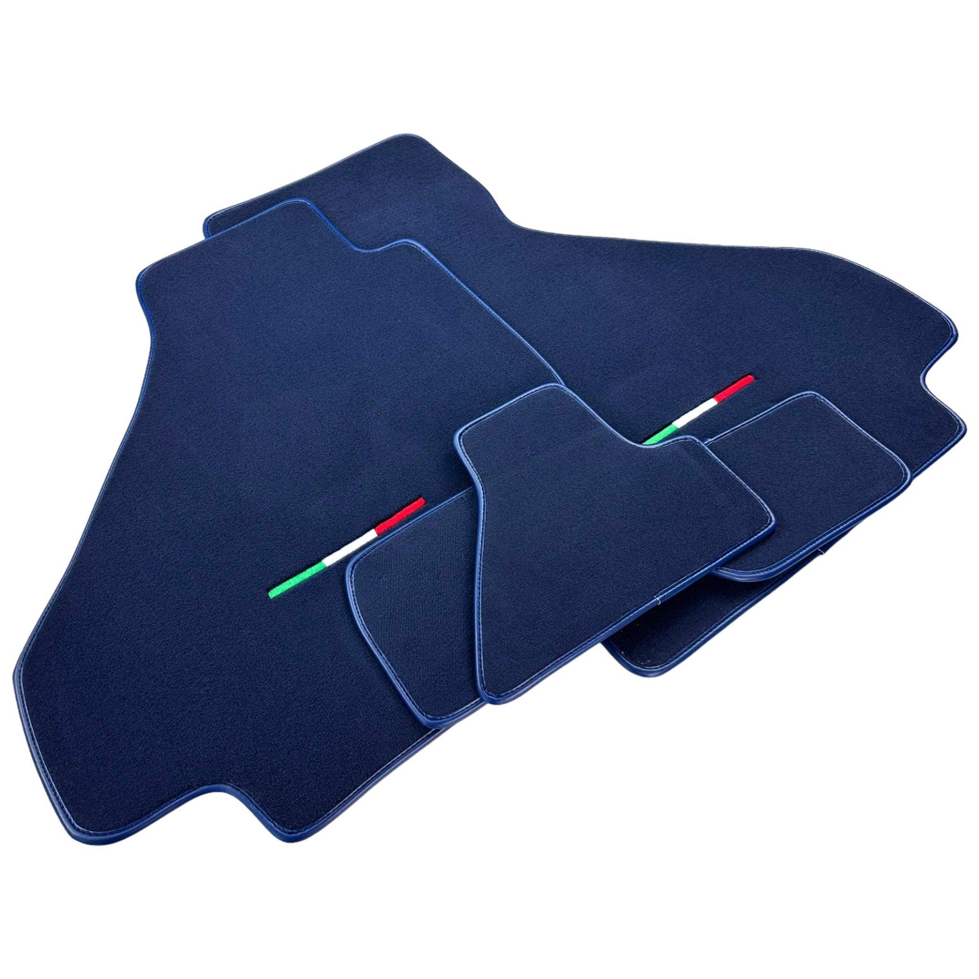 Dark Blue Floor Mats For Ferrari 512 TR 1992-1994 - AutoWin