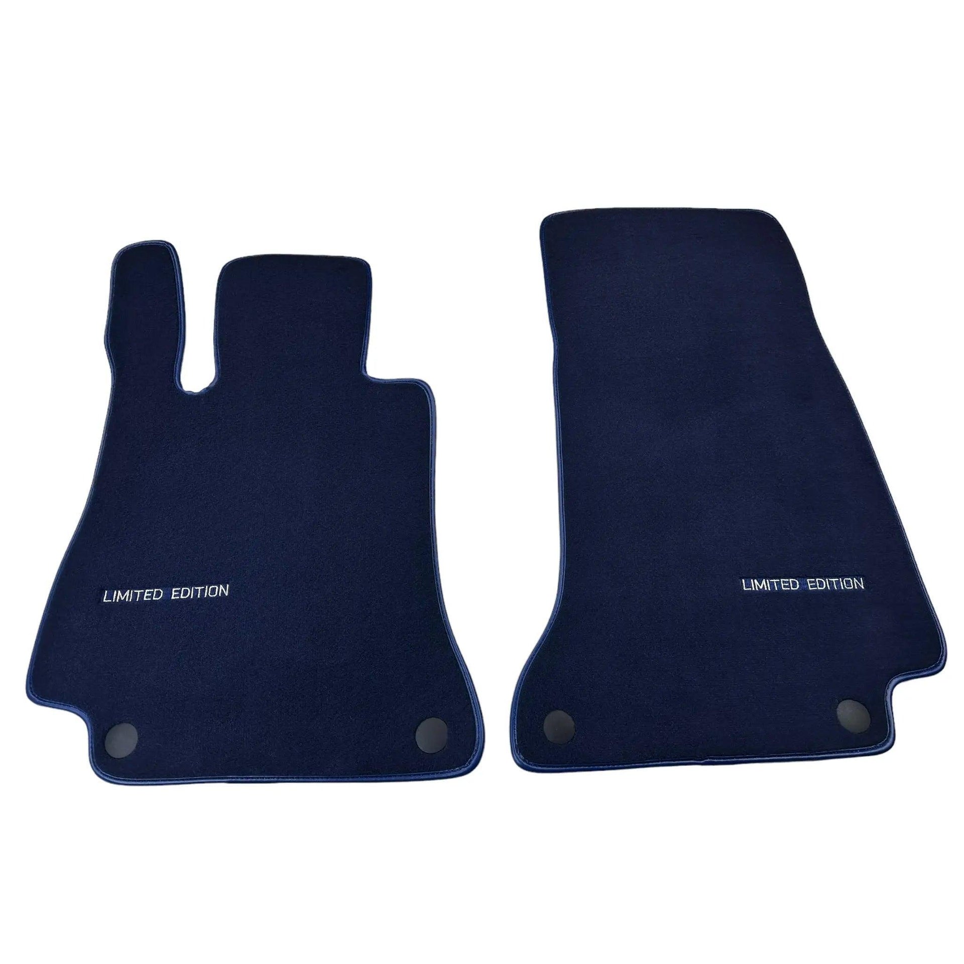 Dark Blue Floor Mats For Mercedes Benz GLE-Class C167 Coupe (2020-2023) | Limited Edition - AutoWin