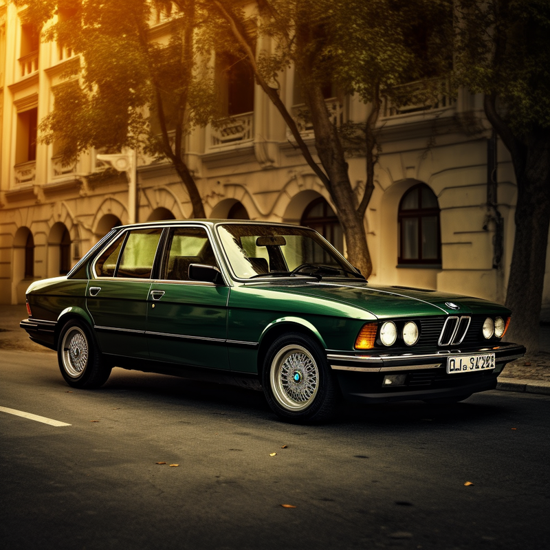 سجادات أرضية فاخرة لسيارة BMW الفئة الخامسة E28 سيدان (1981-1988)