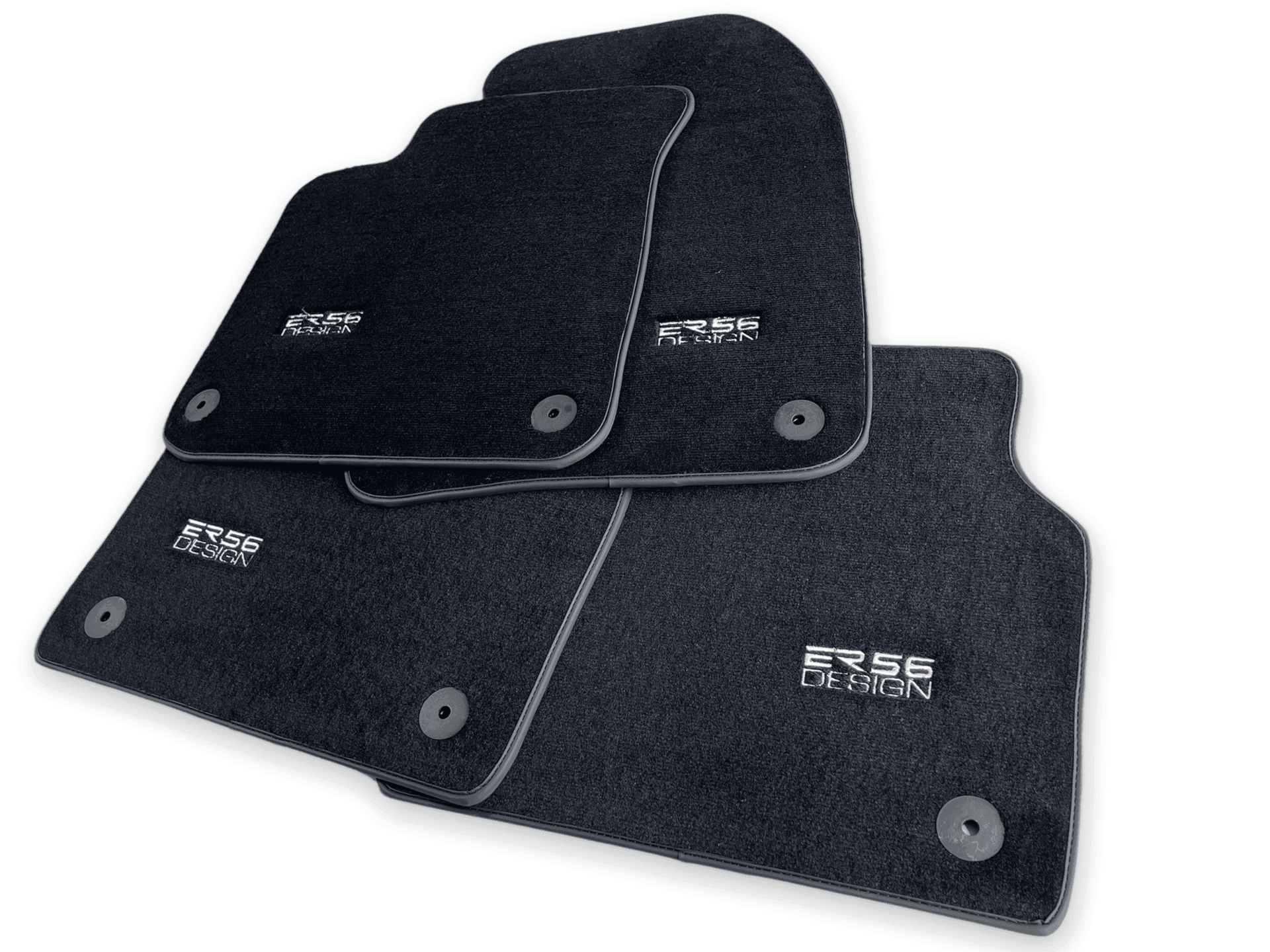 Floor Mats for Audi A6 - C5 Sedan Facelift (2002-2004) ER56 Design - AutoWin