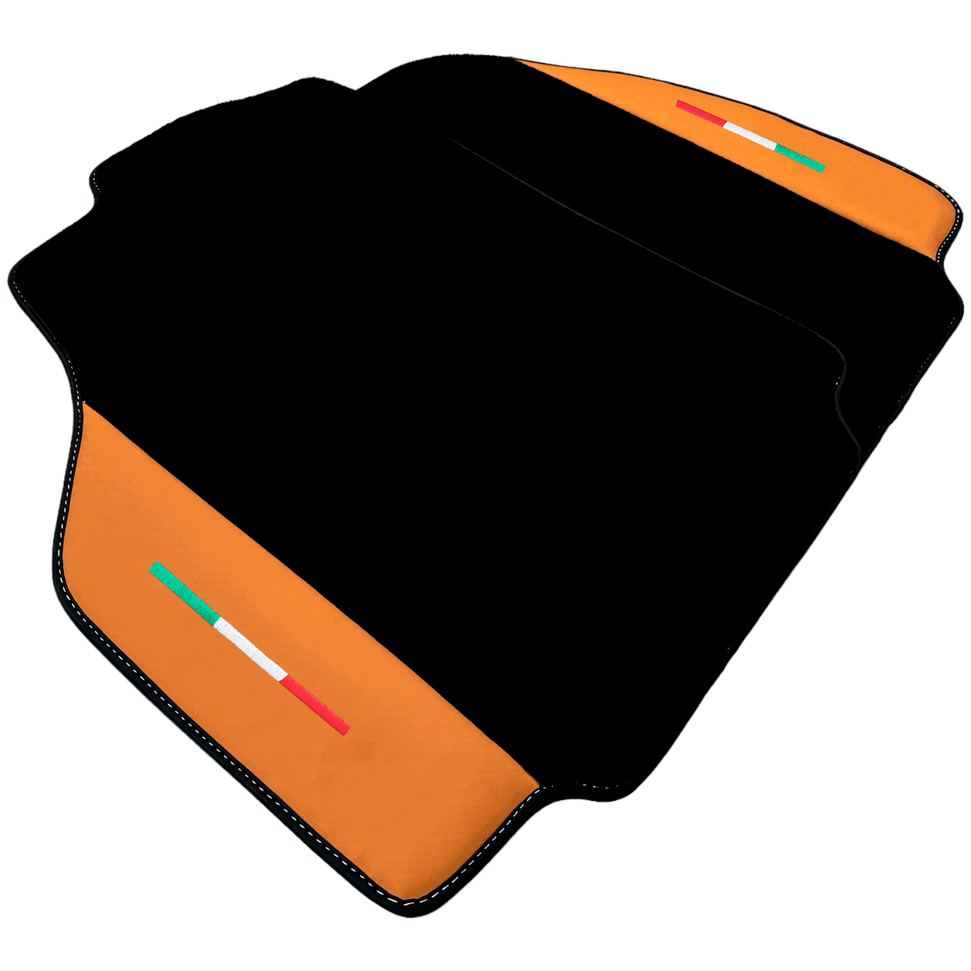 Floor Mats for Ferrari 458 Speciale (2012-2015) with Beige Tradizione Nappa Leather