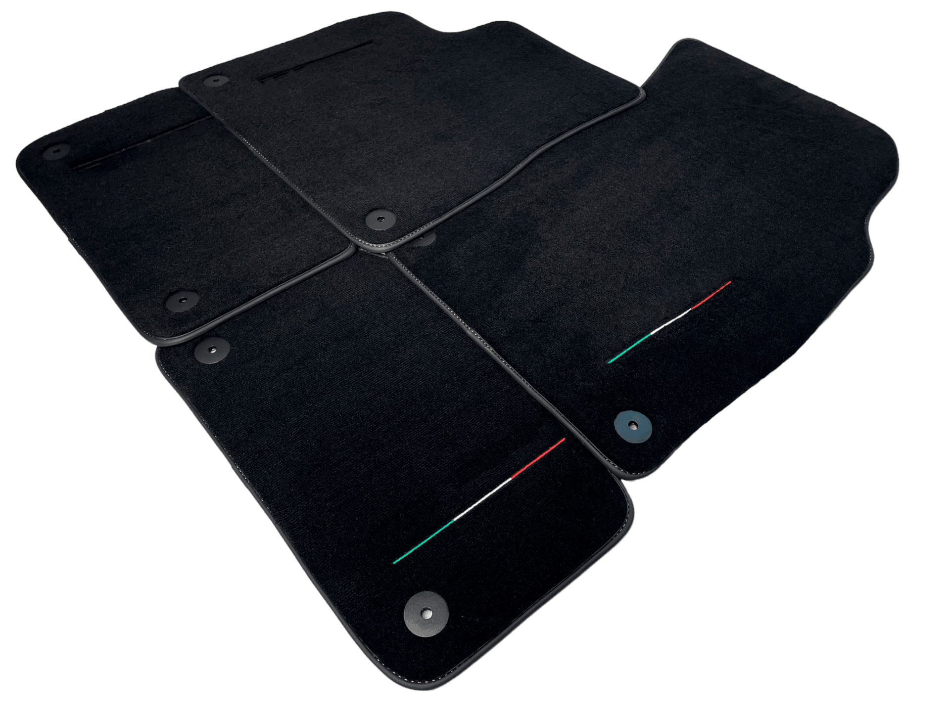 Floor Mats For Lamborghini Urus Black Tailored Orange Edition - AutoWin