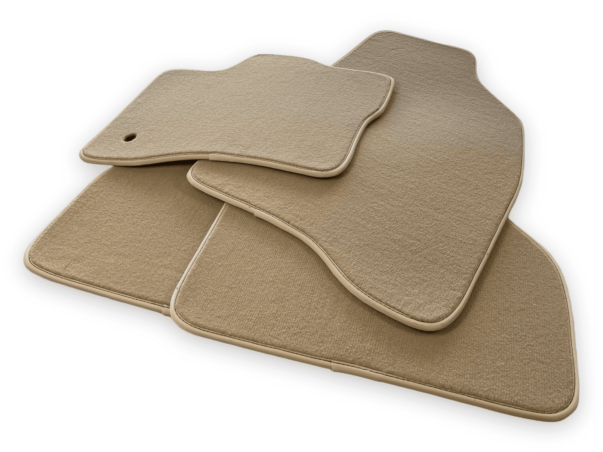 Floor Mats for Lincoln Navigator (1998-2024) Beige Tailored Carpets - AutoWin