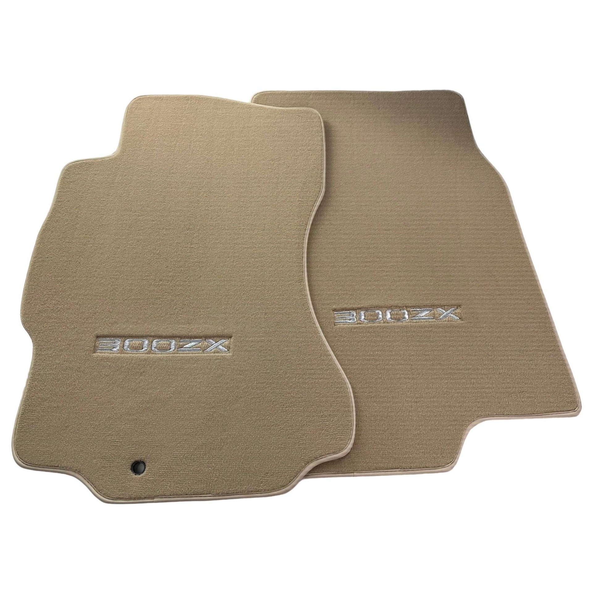 Floor Mats For Nissan 300ZX - Z32 (1990-2000) Tailored Beige Carpets - AutoWin