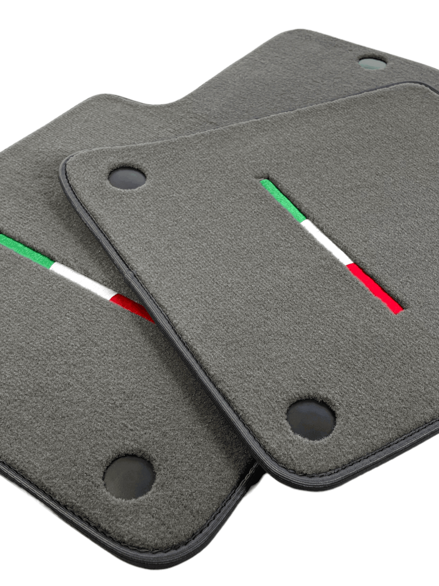 Gray Floor Mats For Ferrari 612 Scaglietti 2005-2011 Italian Edition - AutoWin