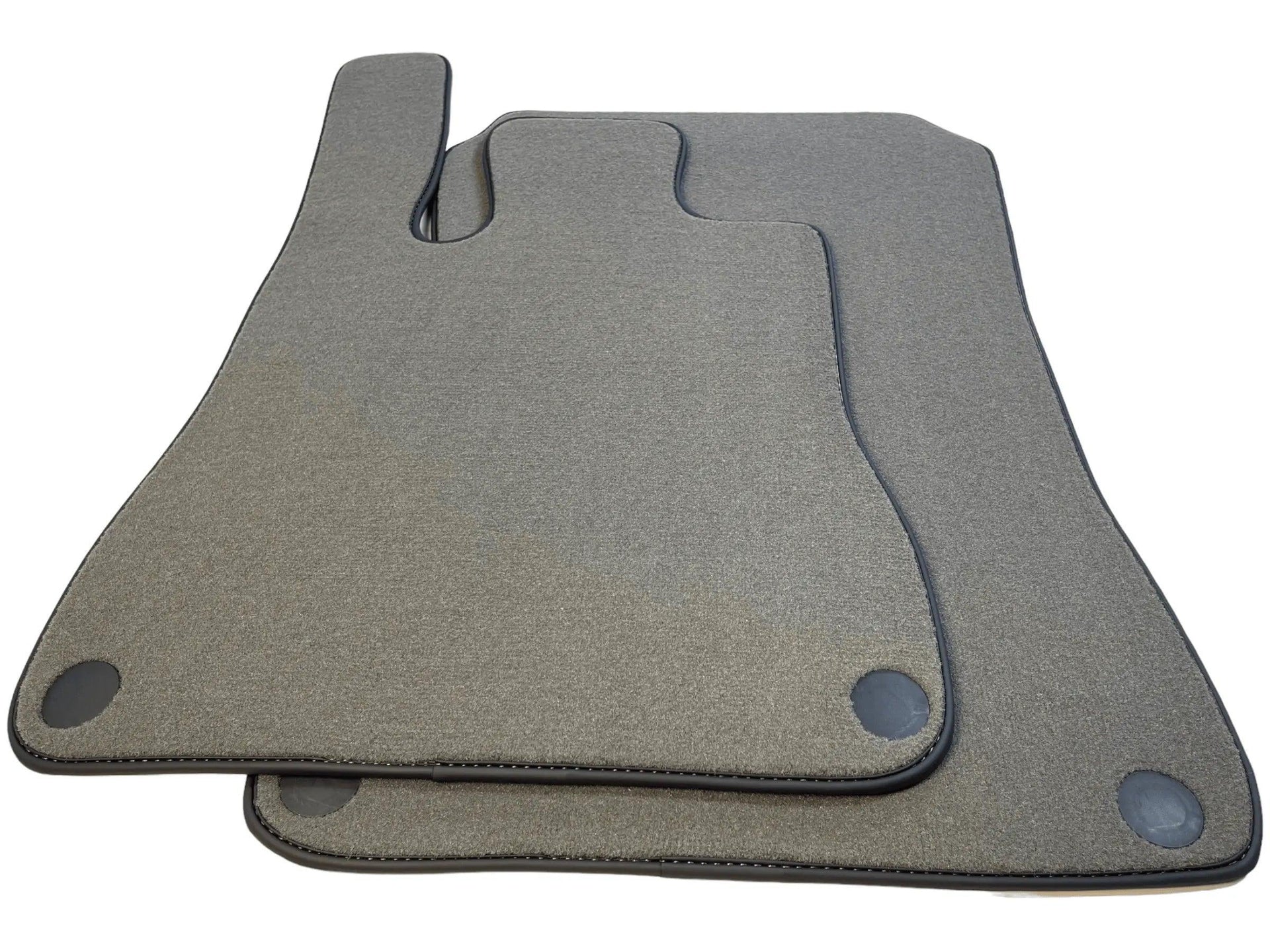 Gray Floor Mats For Mercedes-Benz SL R232 (2022-2023) Black Trim - AutoWin