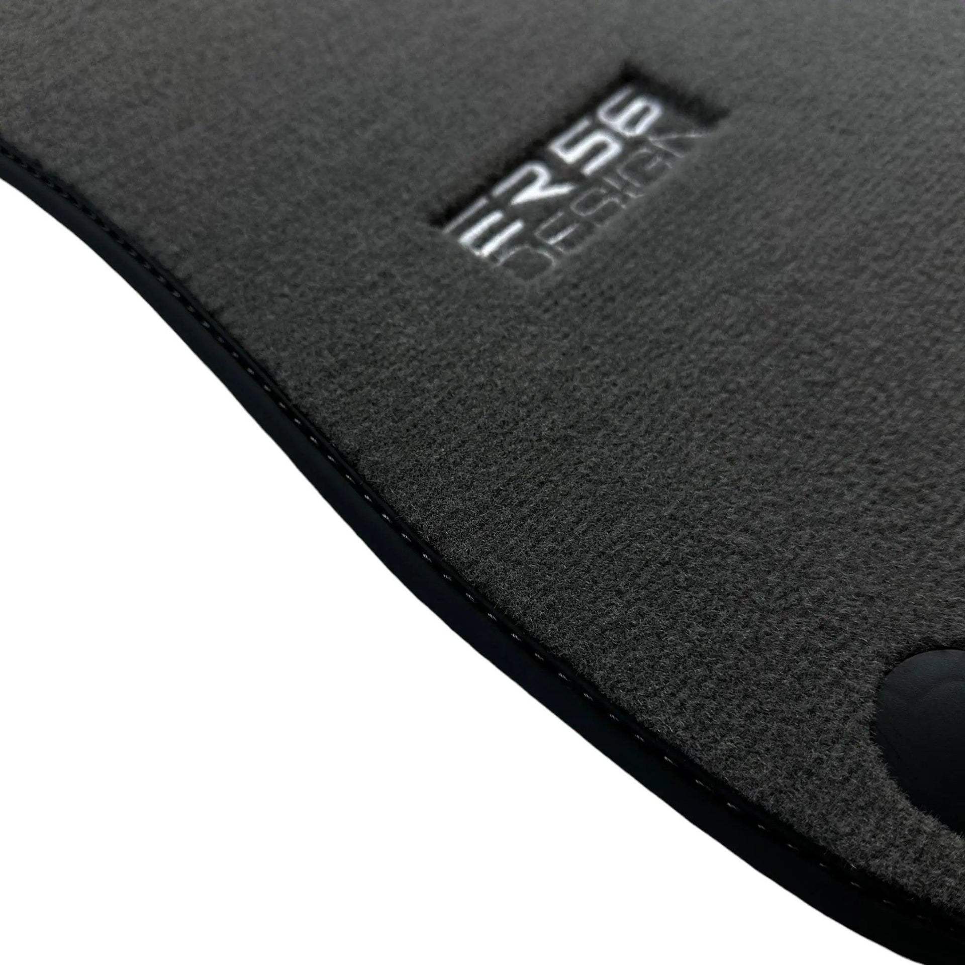 Grey Floor Mats For Mercedes-Benz SL R232 (2022-2023) ER56 Design - AutoWin