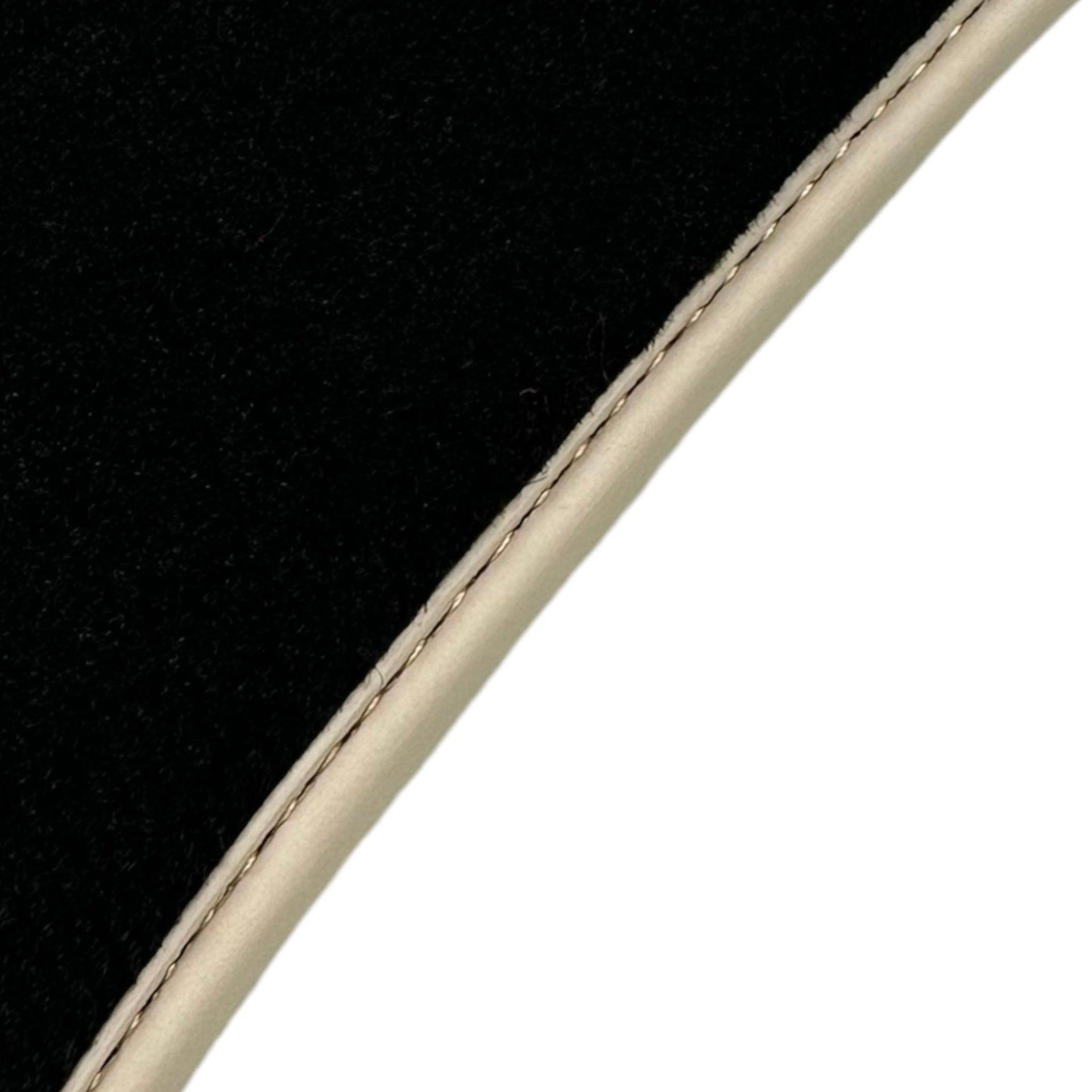 Black Floor Mats For Mercedes Benz C-Class W203 (2000-2007) - AutoWin