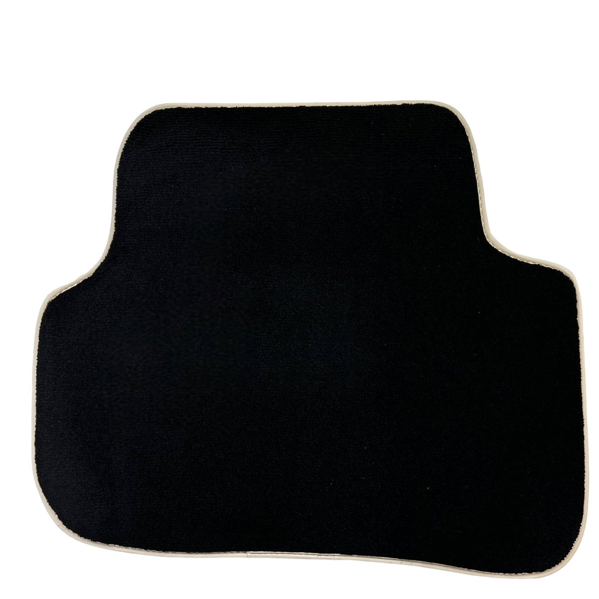 Black Floor Mats For Mercedes Benz C-Class W203 (2000-2007) - AutoWin