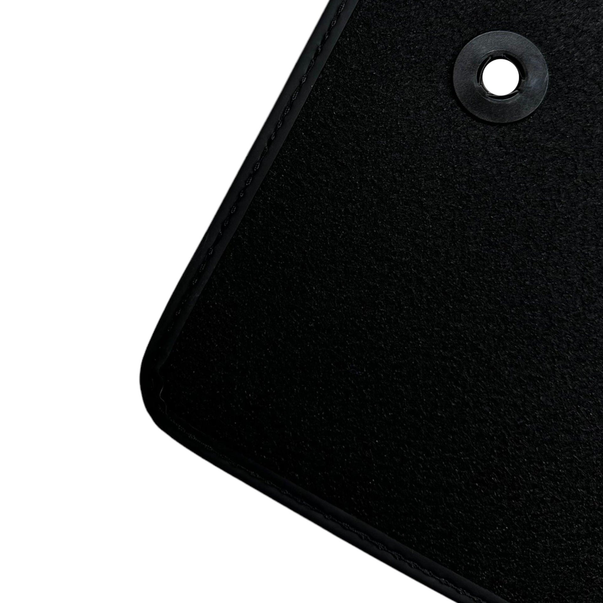 Black Floor Mats For Chevrolet Corvette C8 (2020-2024) - AutoWin