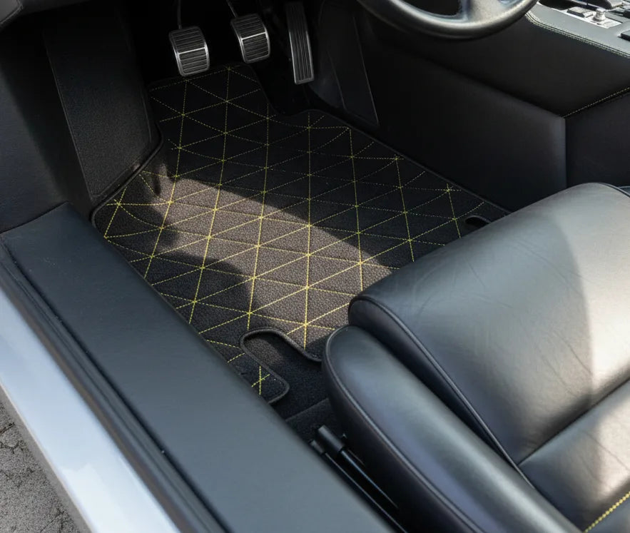 Interior look of floor mats for Lamborghini Countach (1974–1990)
