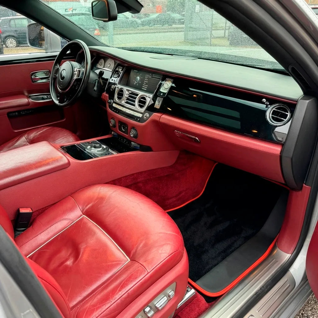 Interior look of floor mats for Rolls Royce Ghost Series II (2021–2024)