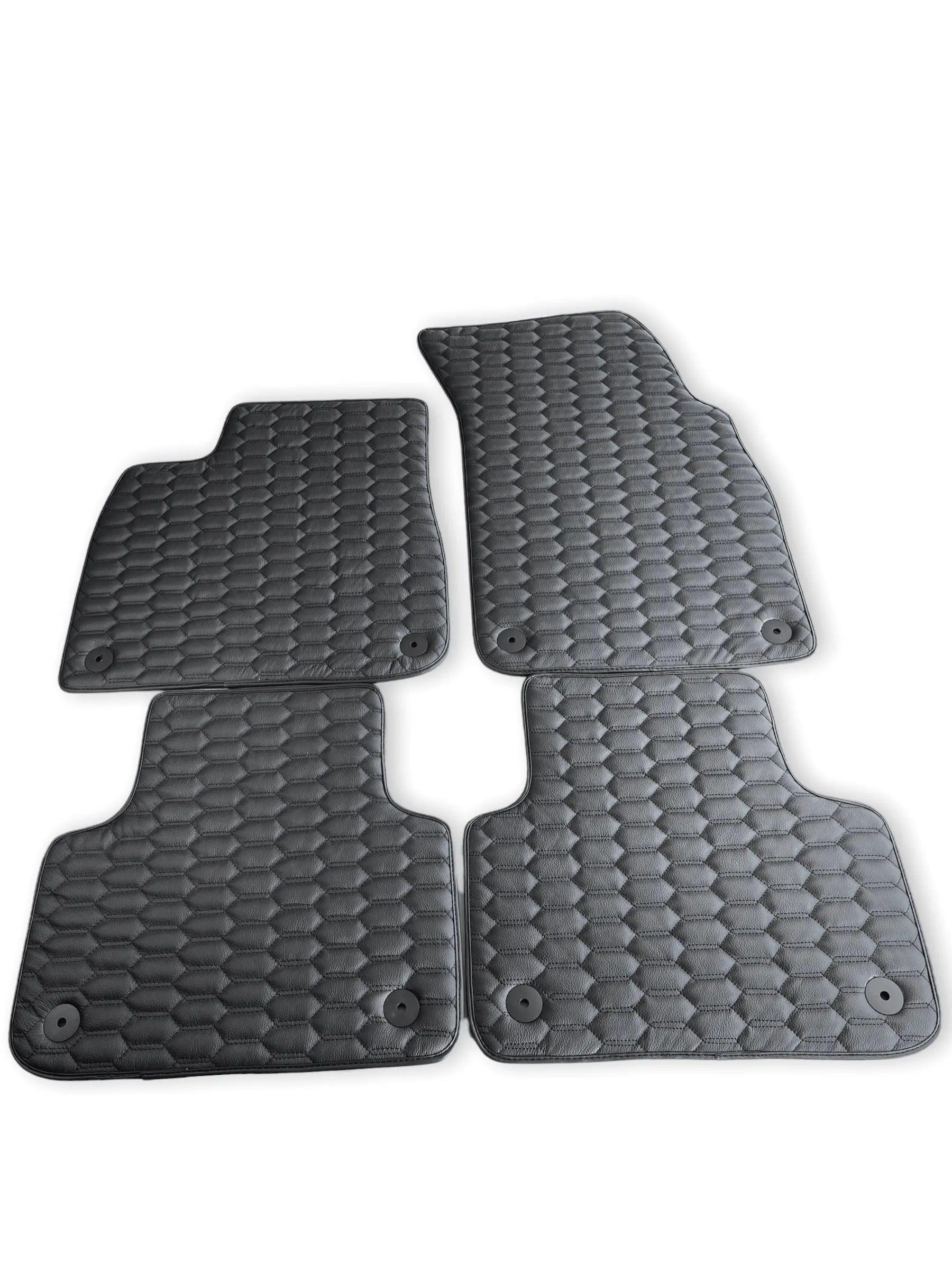 Leather Floor Mats for Bentley Flying Spur (2005-2013) - AutoWin