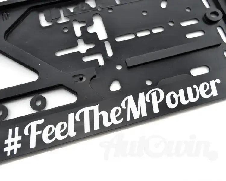 License Plate Frames With AutoWin Logo European Standart - AutoWin