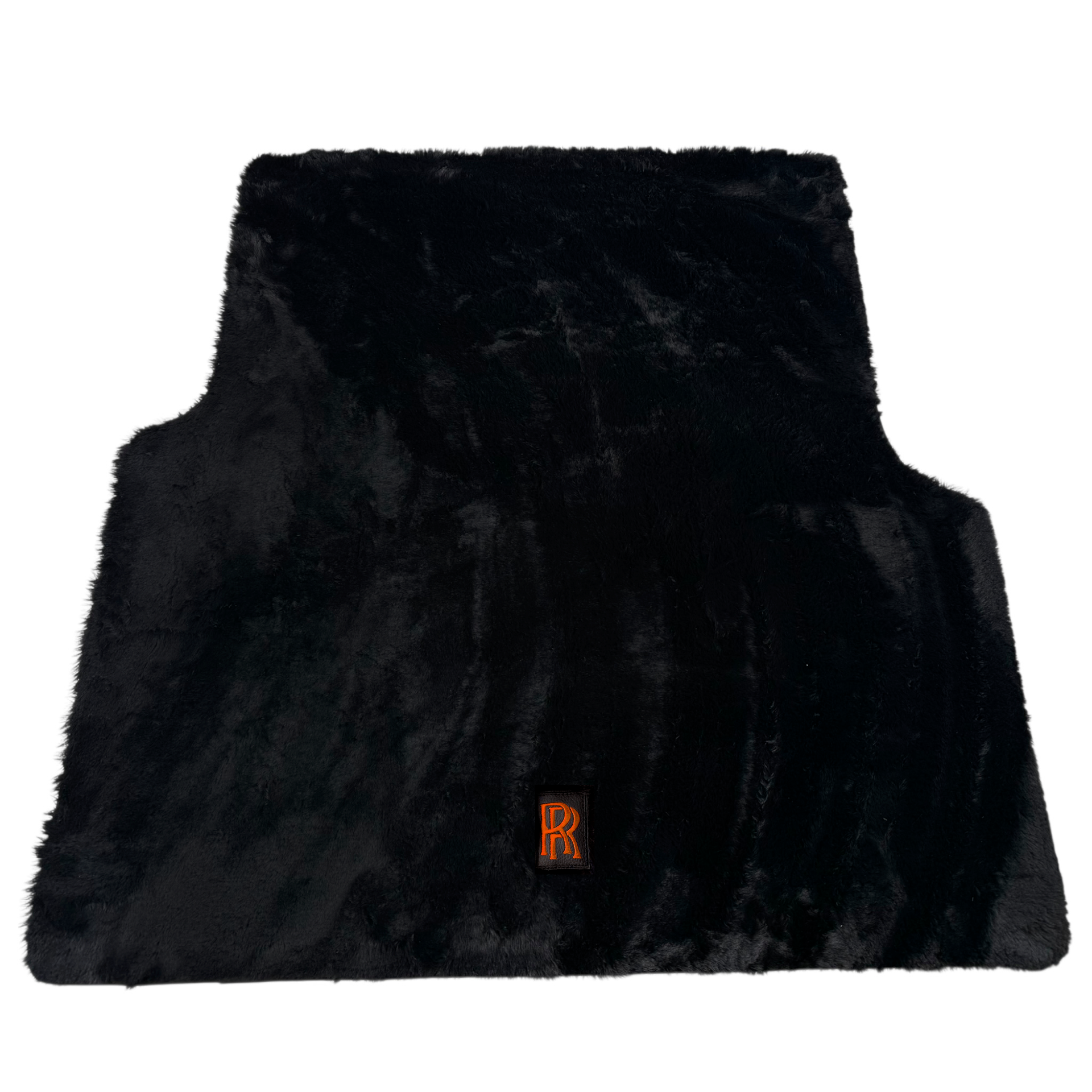 Customizable Black Sheepskin Trunk Mat for Rolls-Royce Spectre