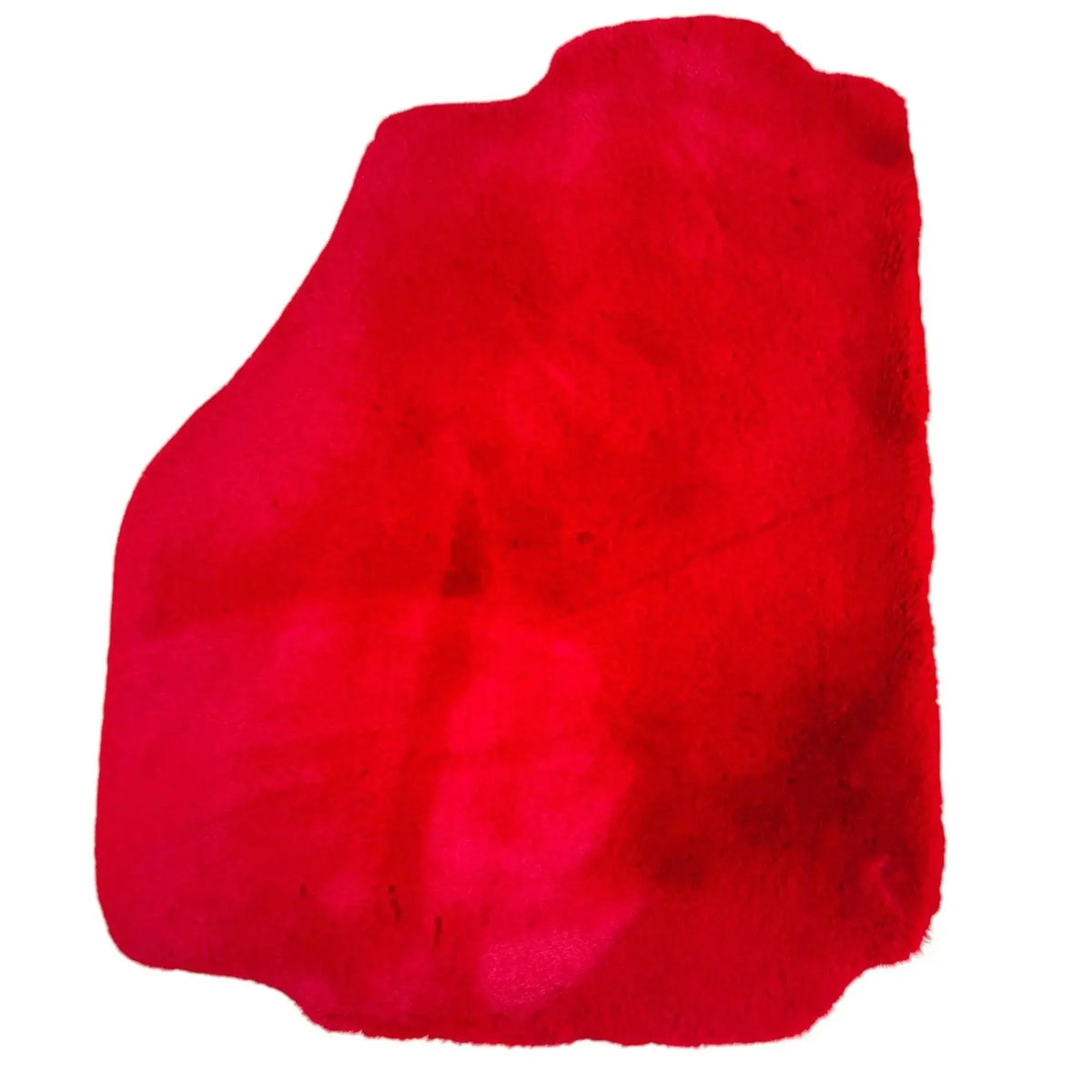 Red Sheepskin Floor Mats for Ferrari 488 Spider (2016-2022)