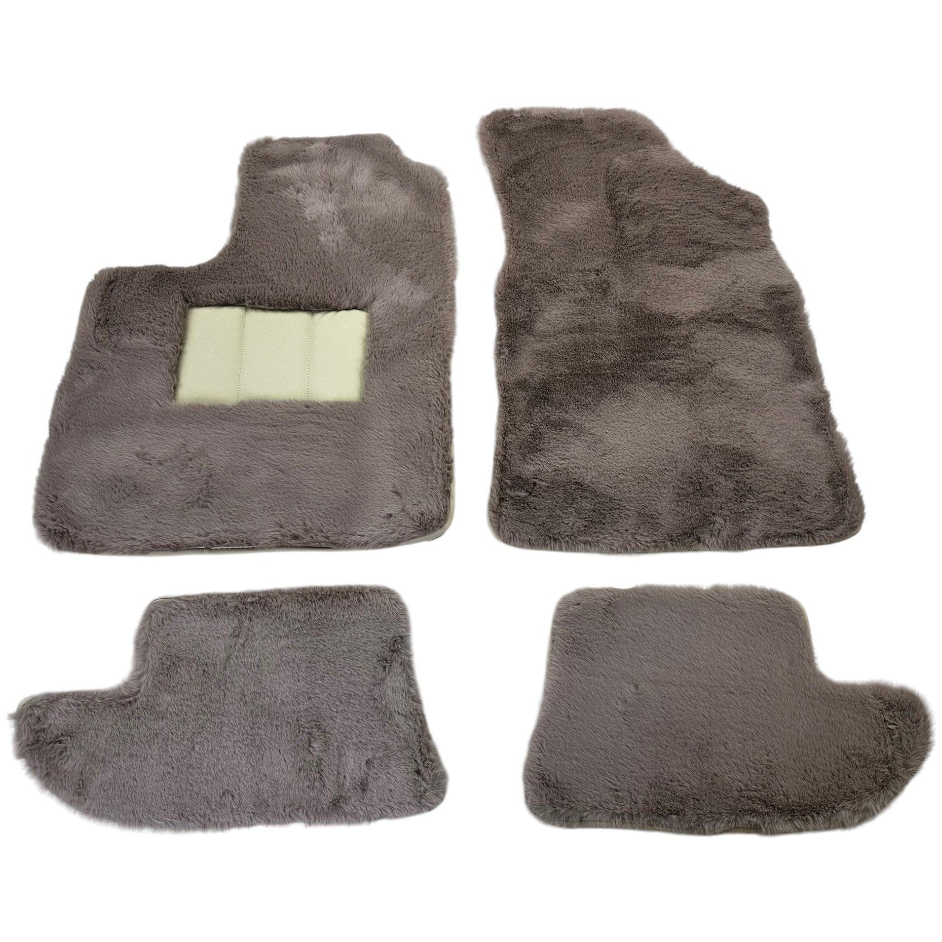 Sheepskin Floor Mats For Bentley Continental GT (2011–2018) Er56 Design - AutoWin