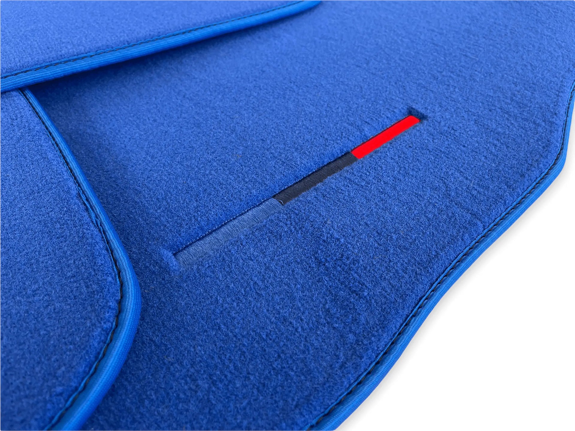 Blue Floor Mats For BMW M3 F80 Series With M Package - AutoWin