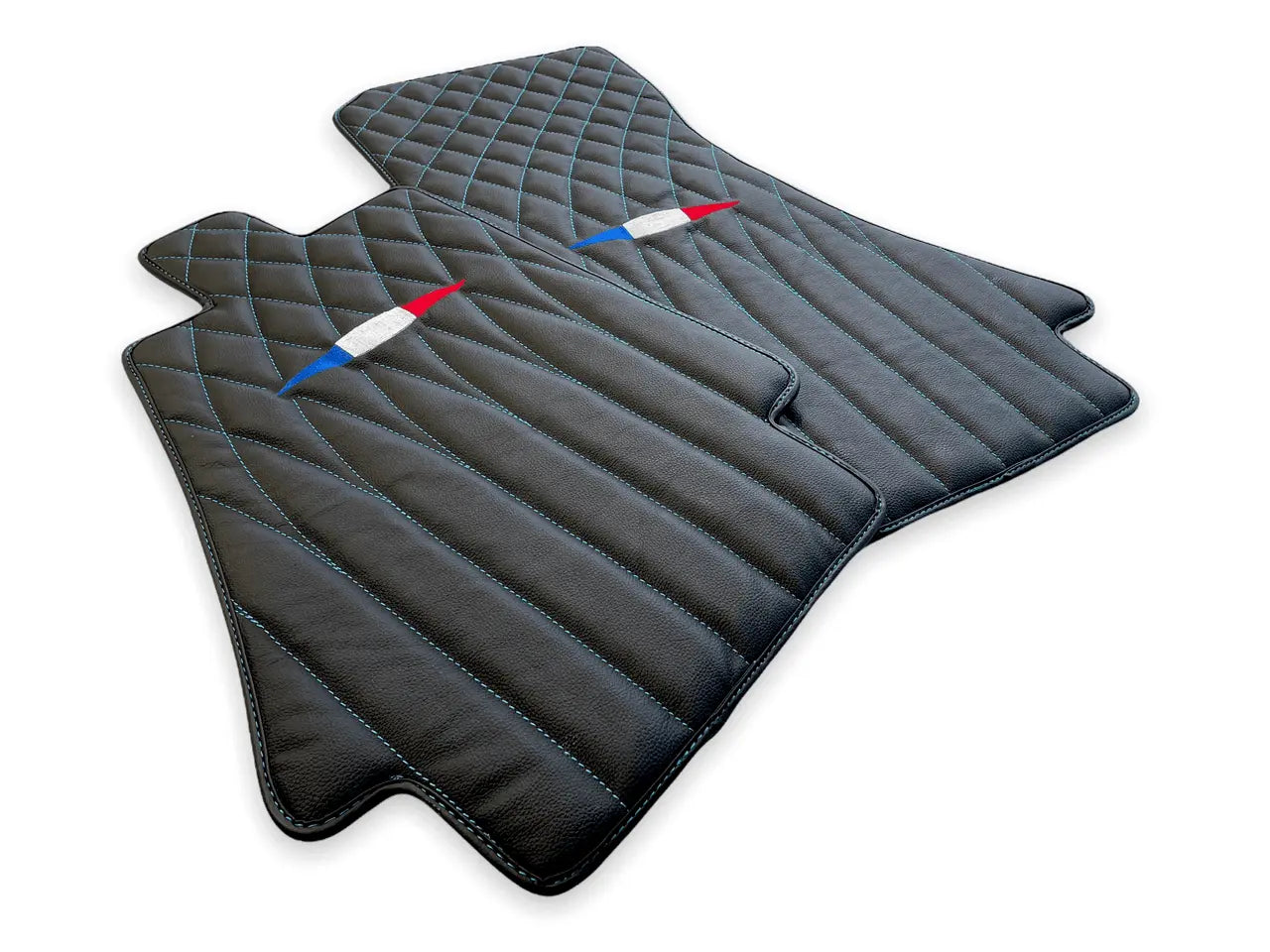 Floor Mats For Bugatti Chiron Leather Limited Edition - AutoWin