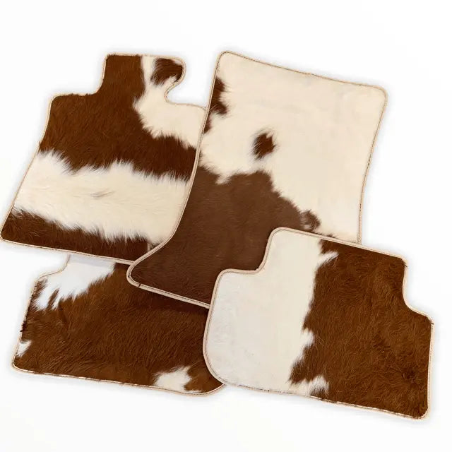 Floor Mats For Rolls Royce Wraith 2013-2023 Cow Leather - AutoWin