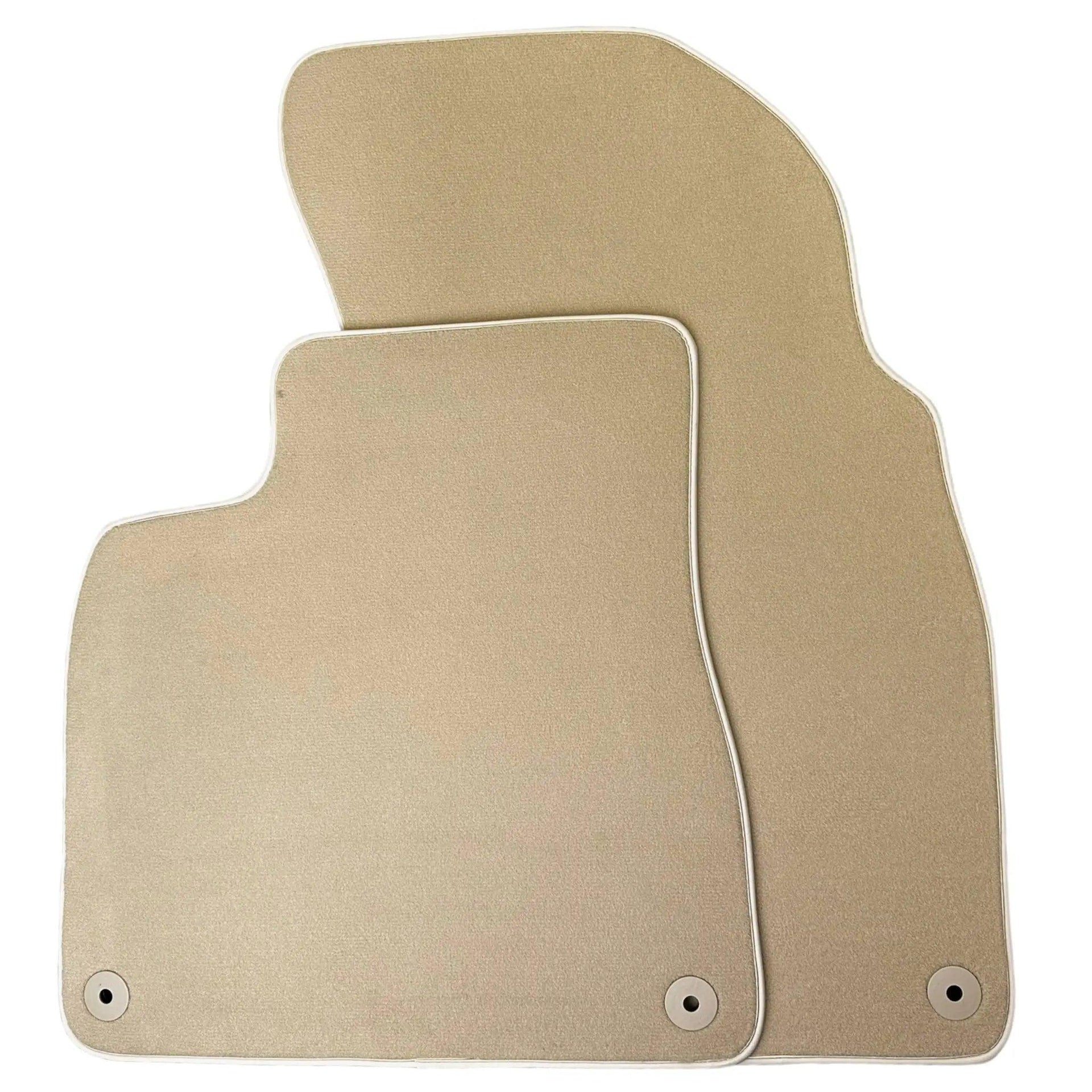 Beige Floor Mats For Bentley Flying Spur (2013-2019) - AutoWin