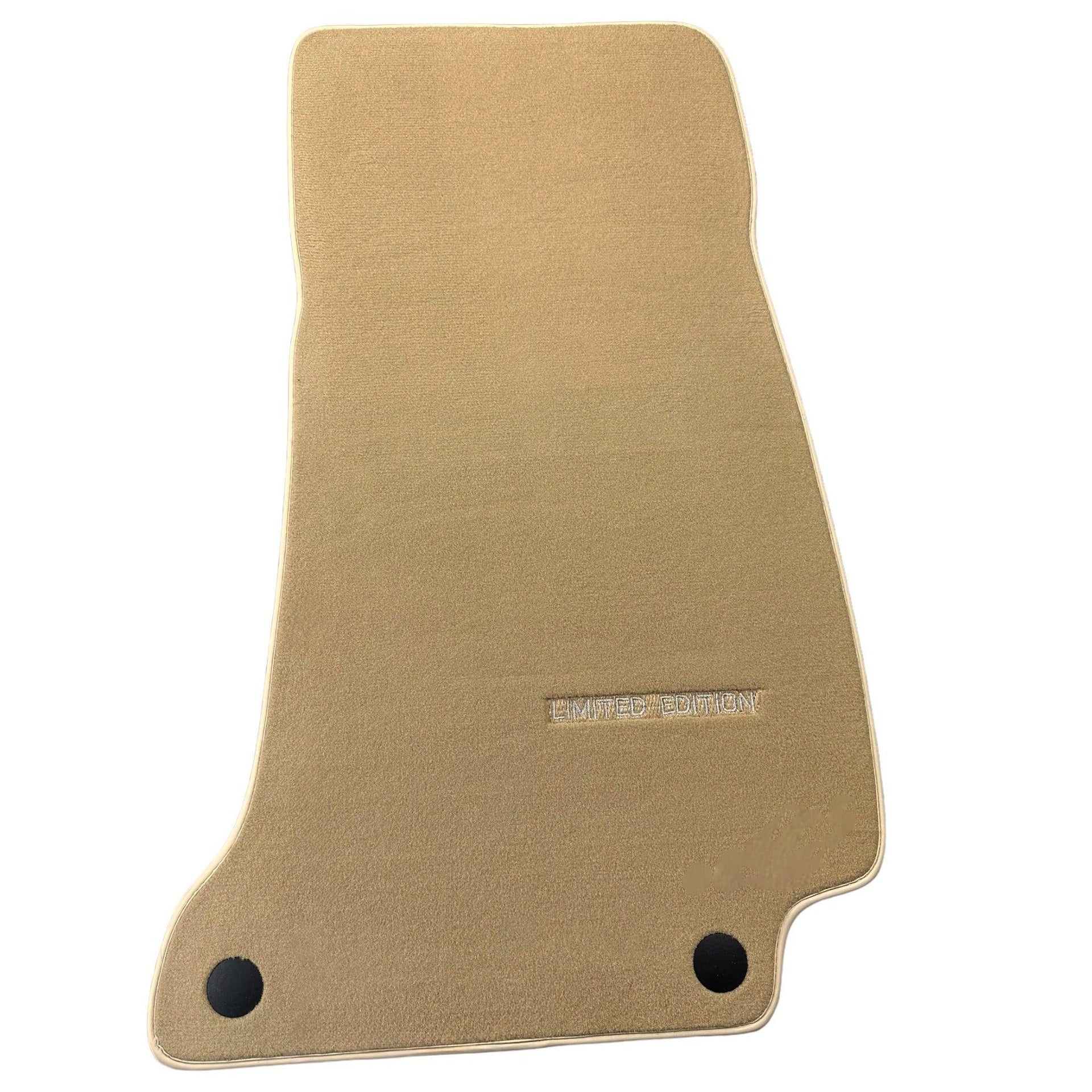 Beige Floor Mats For Mercedes Benz S-Class W221 (2005-2013) Long Wheelbase | Limited Edition - AutoWin