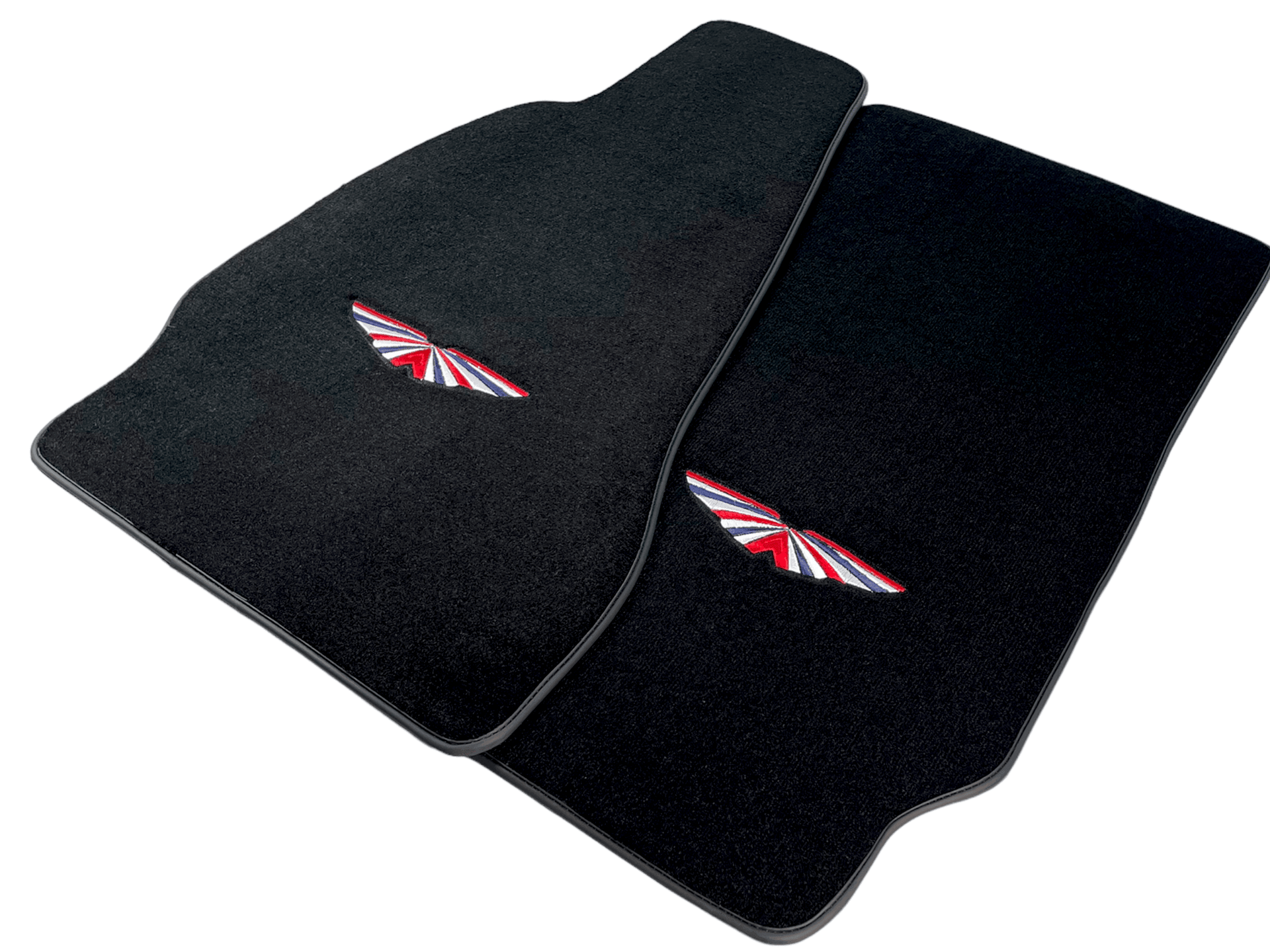 Black Floor Mats For Aston Martin Vanquish (2012–2018) Er56 Design - AutoWin