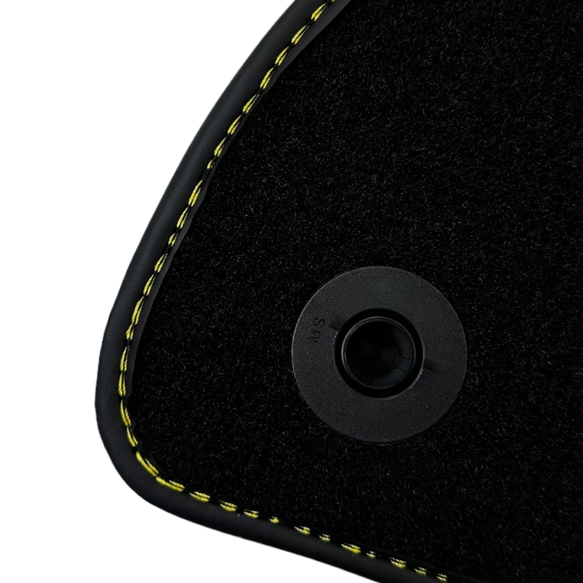 Black Floor Mats For Mercedes Benz A-Class W168 (1997-2004) | Fighter Jet Edition - AutoWin