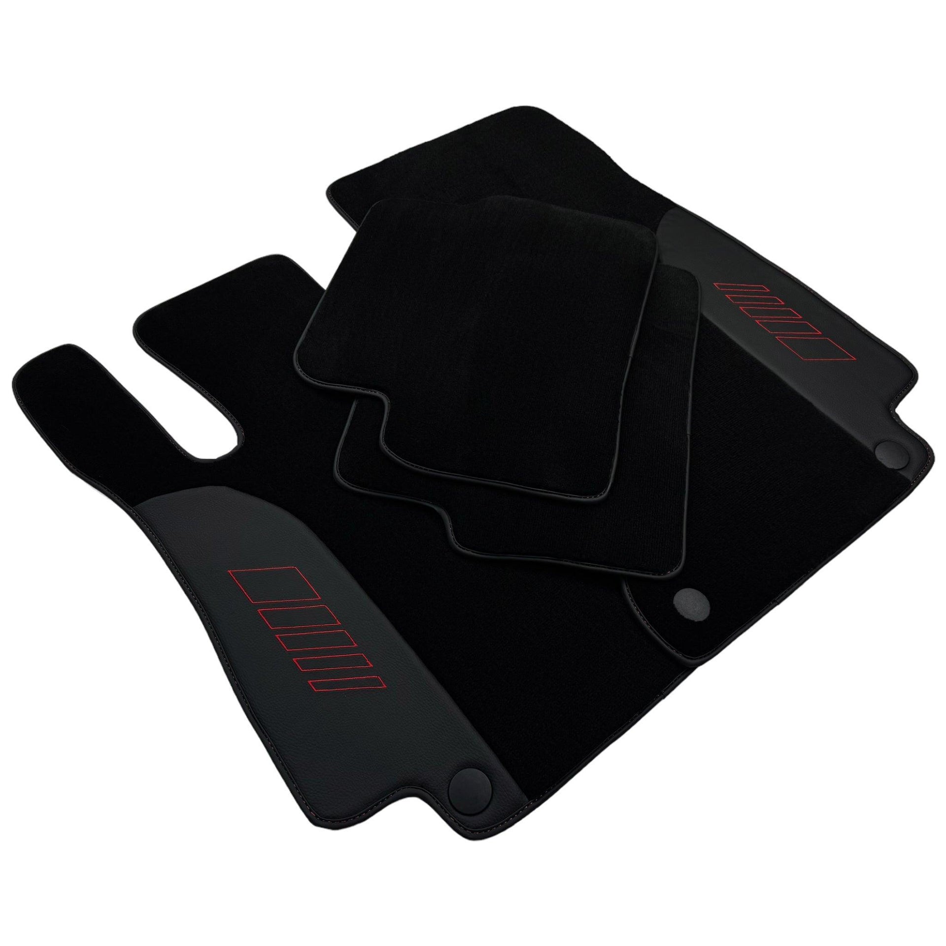 Black Floor Mats For Mercedes Benz S-Class W140 (1991-1998) | AutoWin Edition - AutoWin