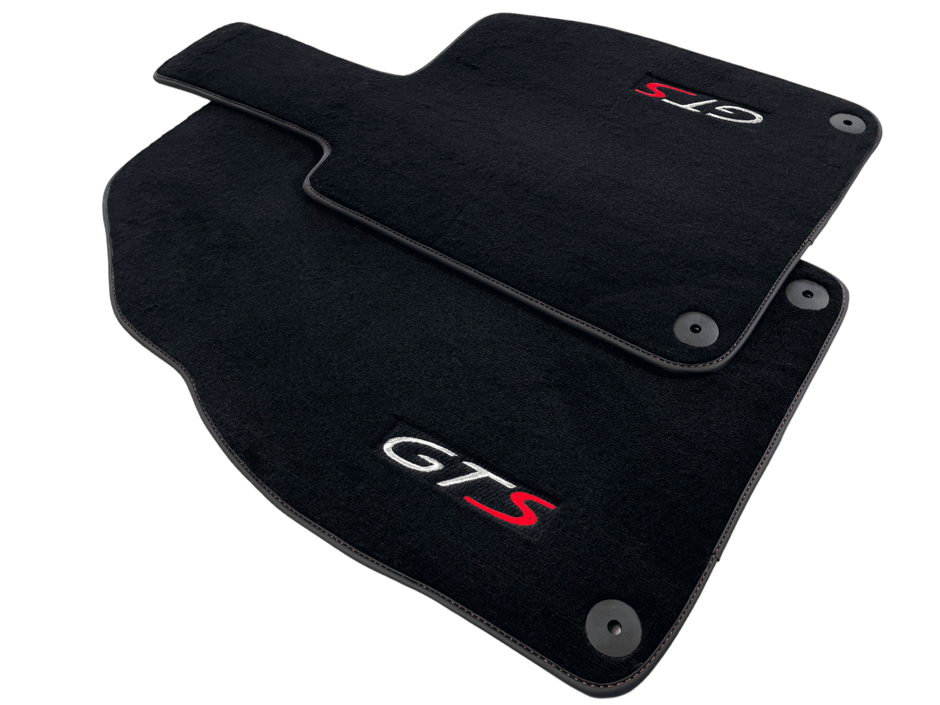 Black Floor Mats for Porsche 718 Boxster (2016-2023) - AutoWin
