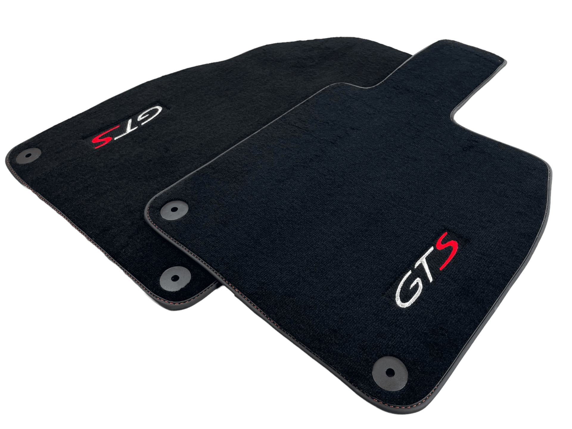 Black Floor Mats for Porsche 718 Boxster (2016-2023) - AutoWin
