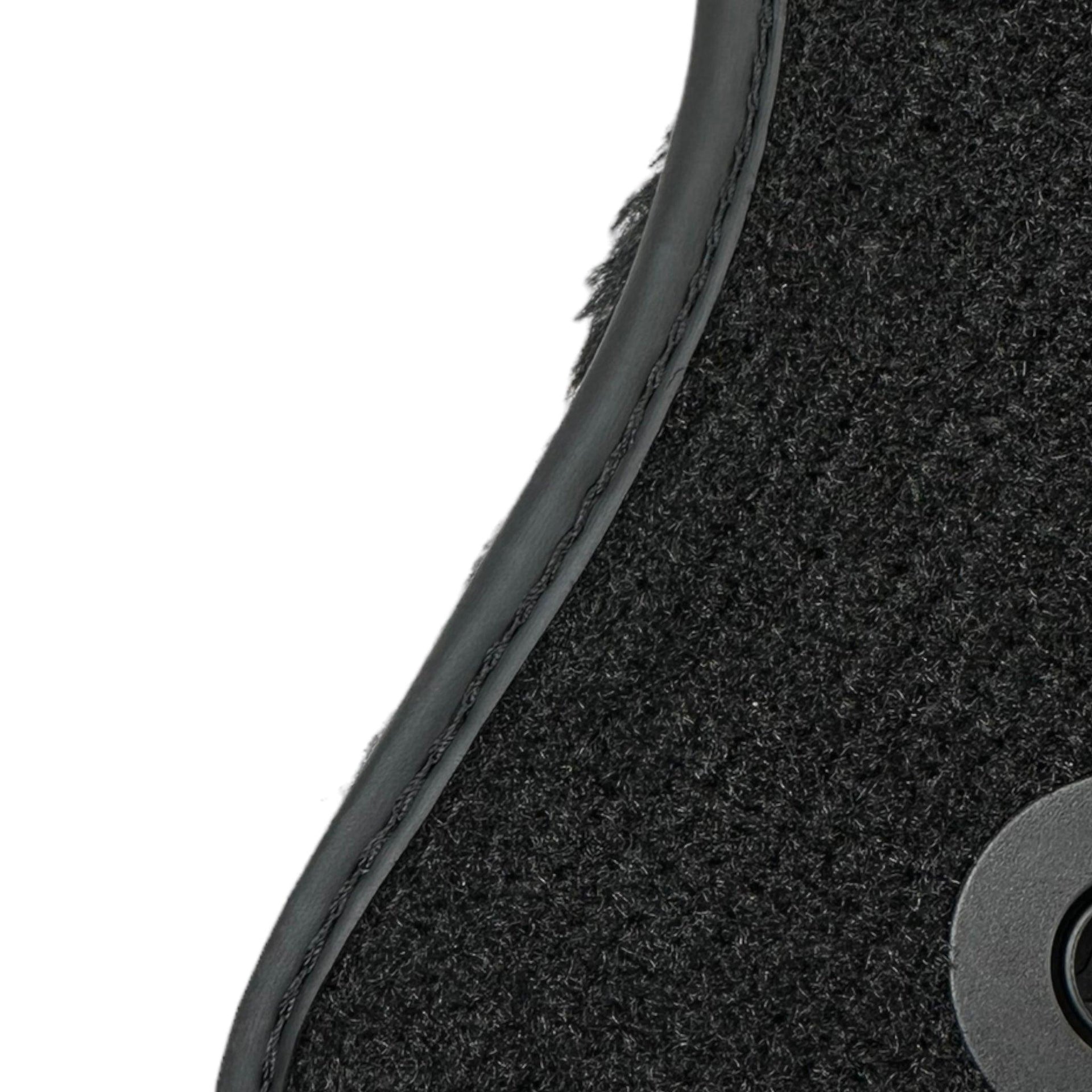 Black Sheepskin Floor Mats For Mercedes Benz GLA-Class H247 (2021-2023) Hybrid | ER56 Design - AutoWin