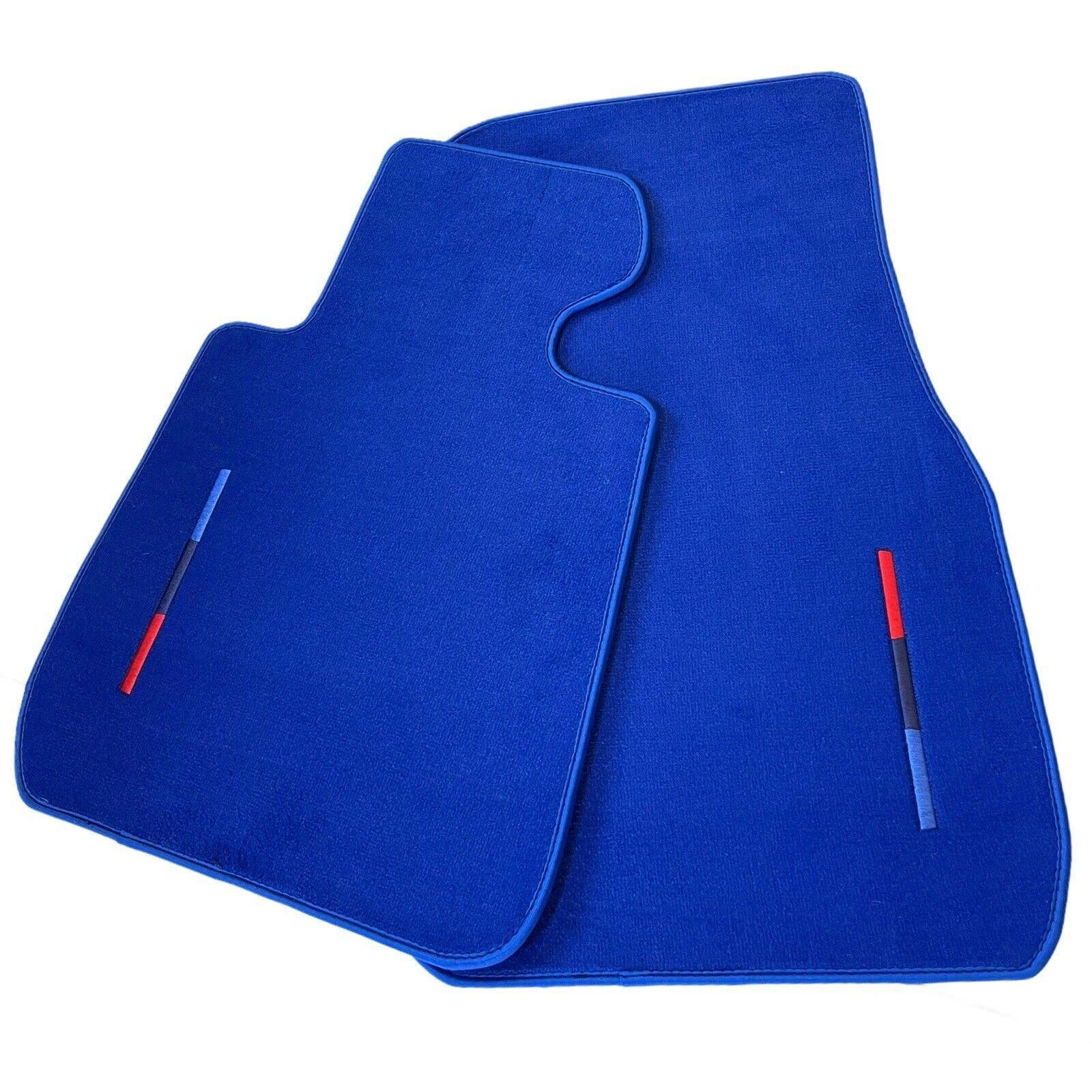 Blue Mats For BMW 3 Series E30 2-doors Coupe With M Package - AutoWin