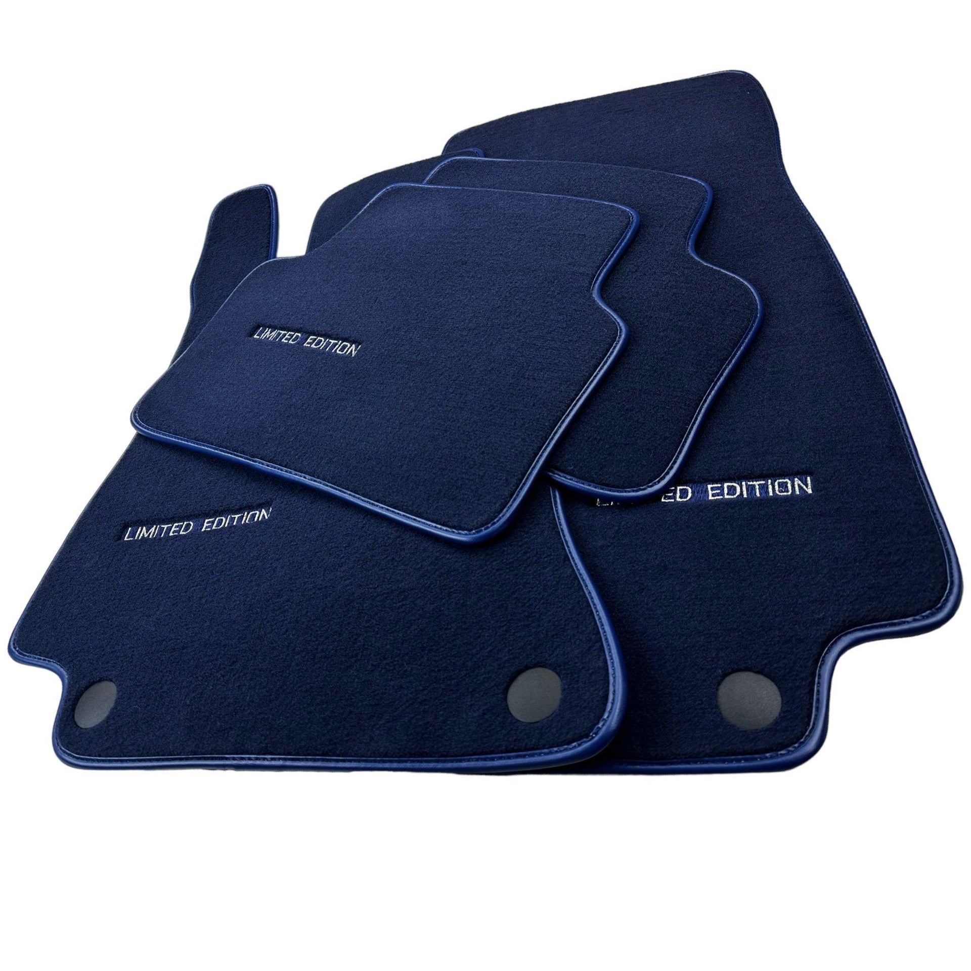 Dark Blue Floor Mats For Mercedes Benz R-Class W251 (2005-2013) Short Wheelbase | Limited Edition - AutoWin
