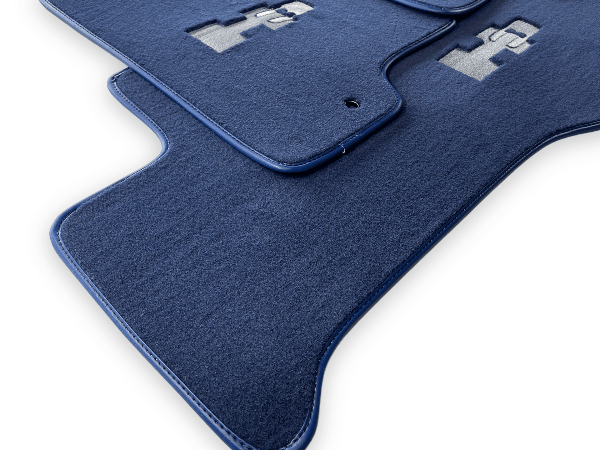 Floor Mats For Hummer H3 2005-2010 Tailored Dark Blue Color Carpets - AutoWin