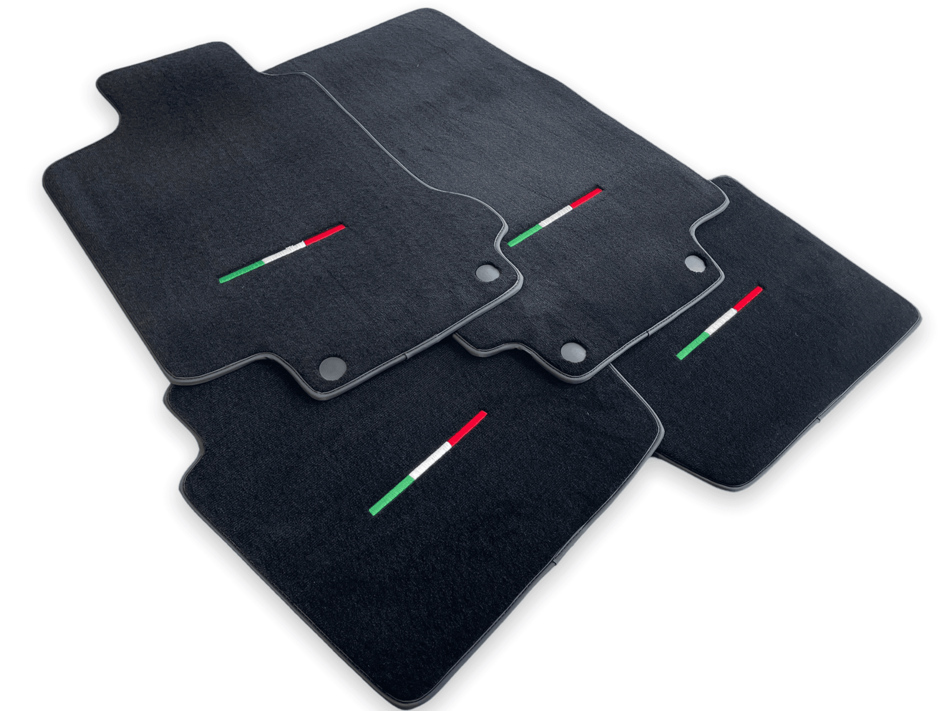 Floor Mats For Maserati GranTurismo Sportline (2009-2019) Black IT Edition - AutoWin