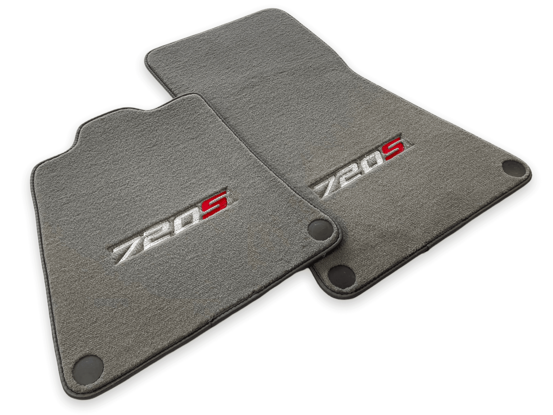 Floor Mats For McLaren 720S Gray Tailored Carpets Set AutoWin - AutoWin