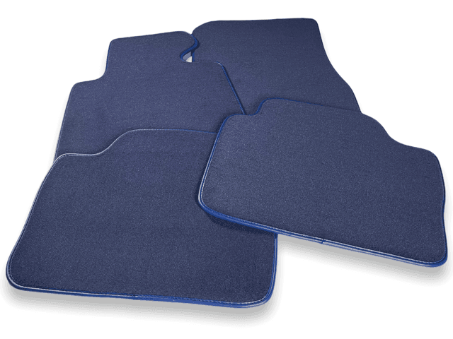 Floor Mats For Rolls Royce Phantom Drophead Coupe 2007–2016 Dark Blue - AutoWin