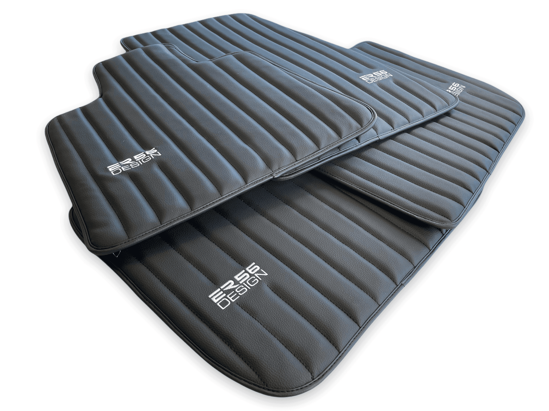 Leather Floor Mats For Rolls Royce Ghost Series II (2021-2024) ER56 Design Brand - AutoWin