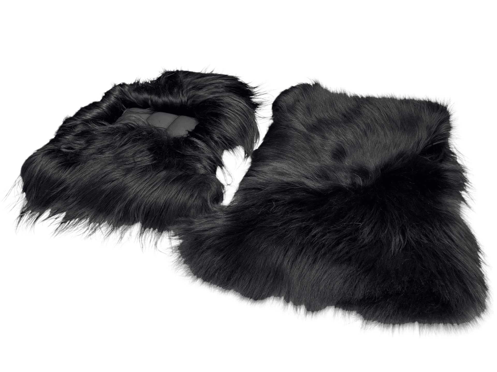 Sheepskin Floor Mats For Rolls Royce Wraith 2013–2023 Er56 Design - AutoWin